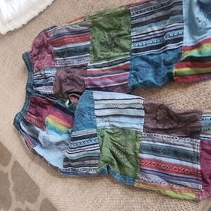 Patchwork pants